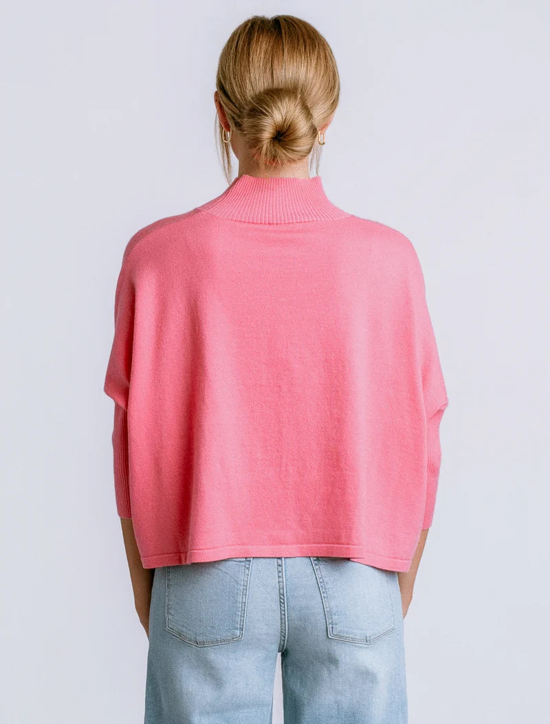 The Aja 'Ortho' Top/ Italian Rose