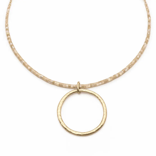 EG/ The Heishi "Big Gold" Necklace