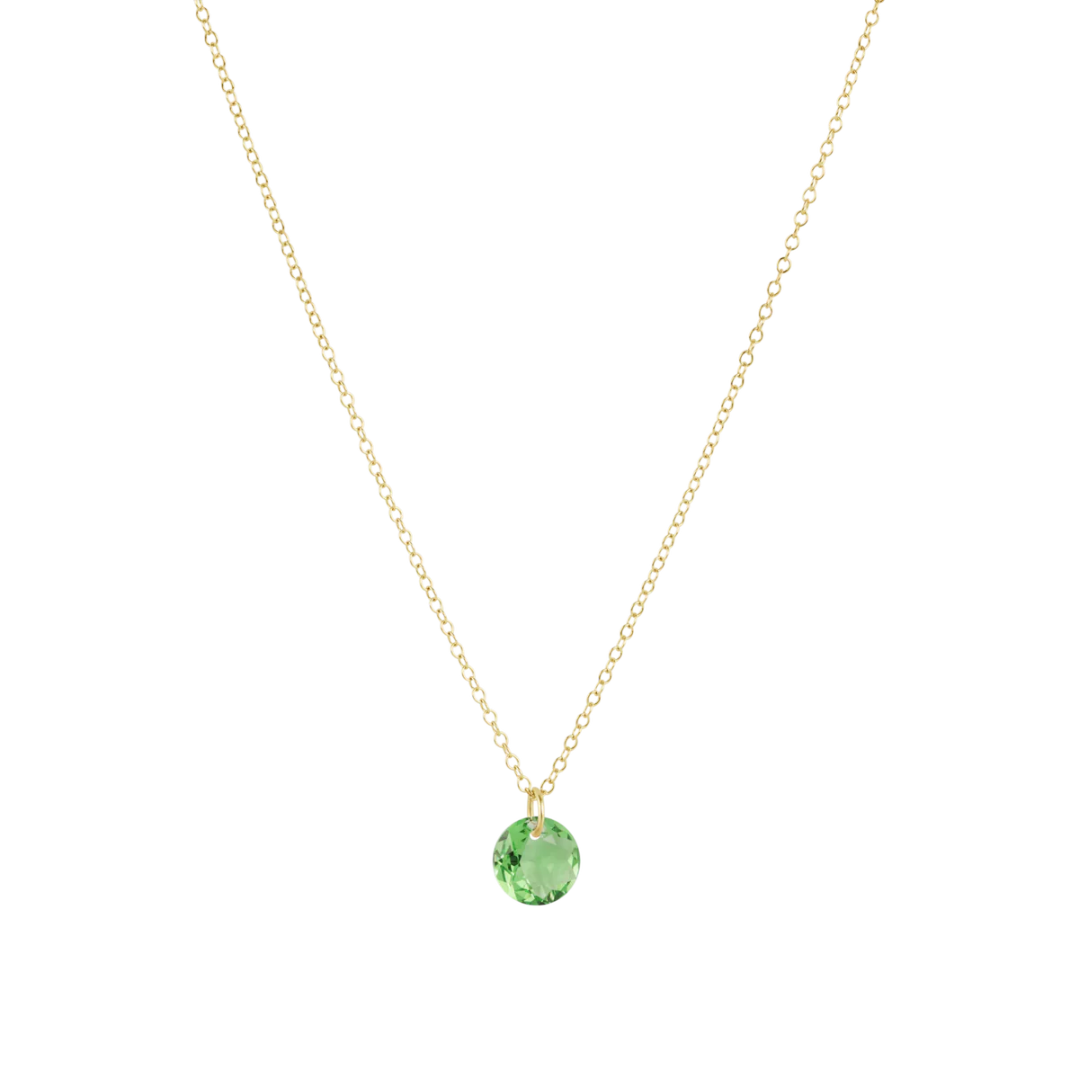 ENewton/ 16" Necklace Gold-Reflection Small Charm-08