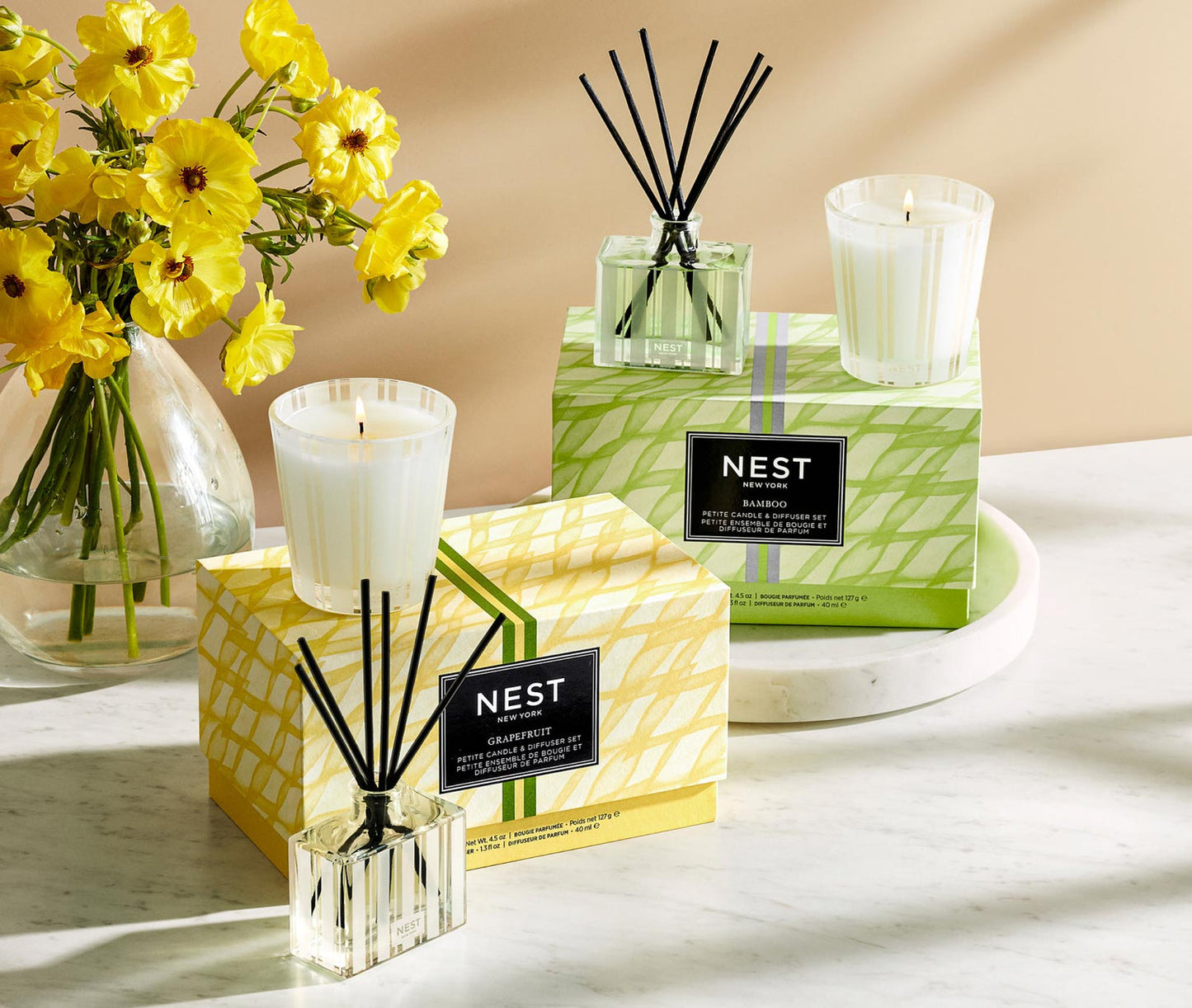 NEST/ Petite Candle+Diffuser Set