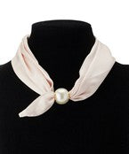 The Scottie Solid Scarf Necklace