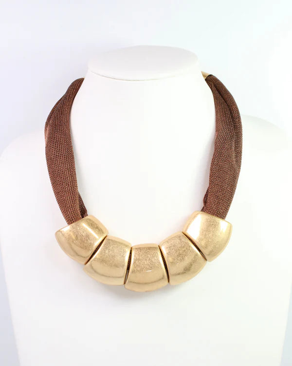 The Alexia Mesh Necklace