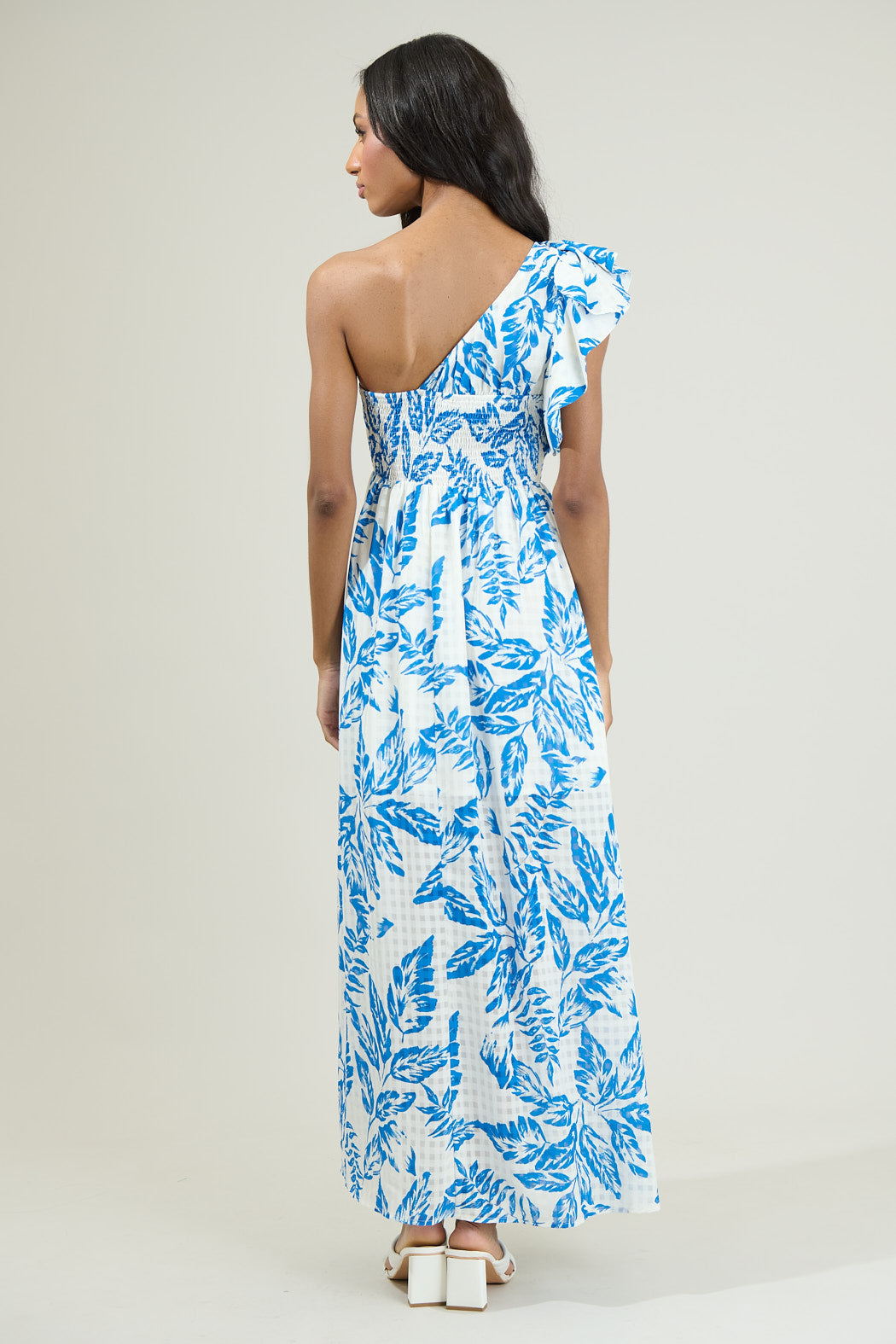 The Polly Ruffle Maxi Dress/ FINAL SALE