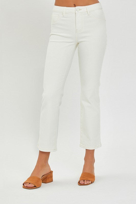 Risen/ MR Crop Straight Jean