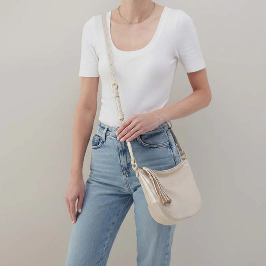 HOBO/ The Lexi Crossbody/ Sand Shimmer