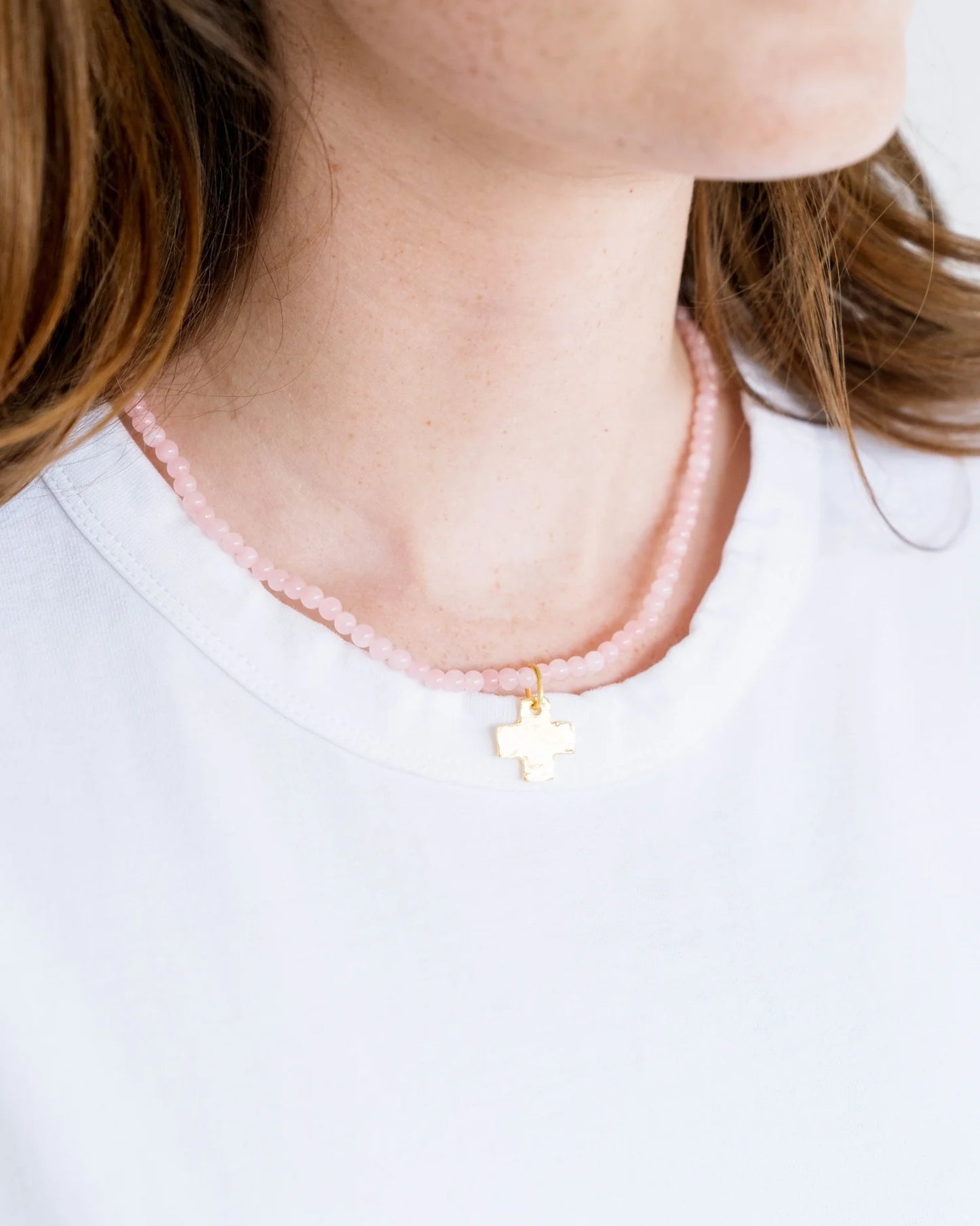 Susan Shaw/ Alys Cross Necklace