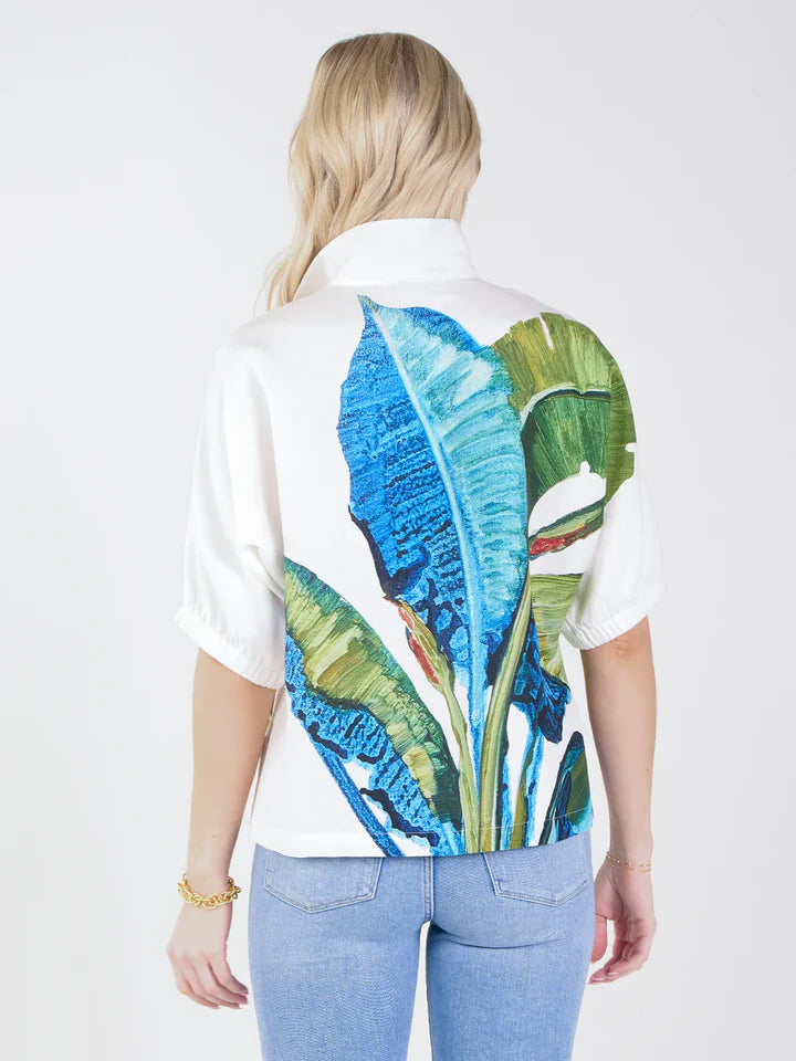Emily McCarthy/ Poppy Top/ Bellamy Leaves/ FINAL SALE