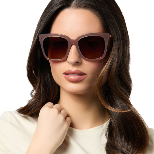 Diff/ Bella Sunglasses/ Macchiato + Brown Gradient