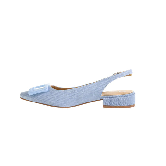 The Sweetie Buckle Sandal/ Denim/ FINAL SALE