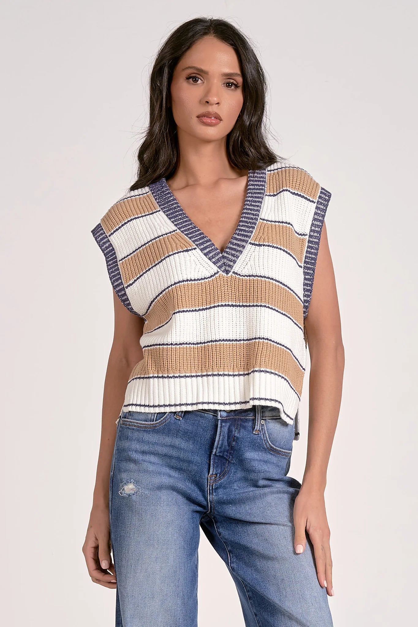 The Slate Sleeveless Sweater