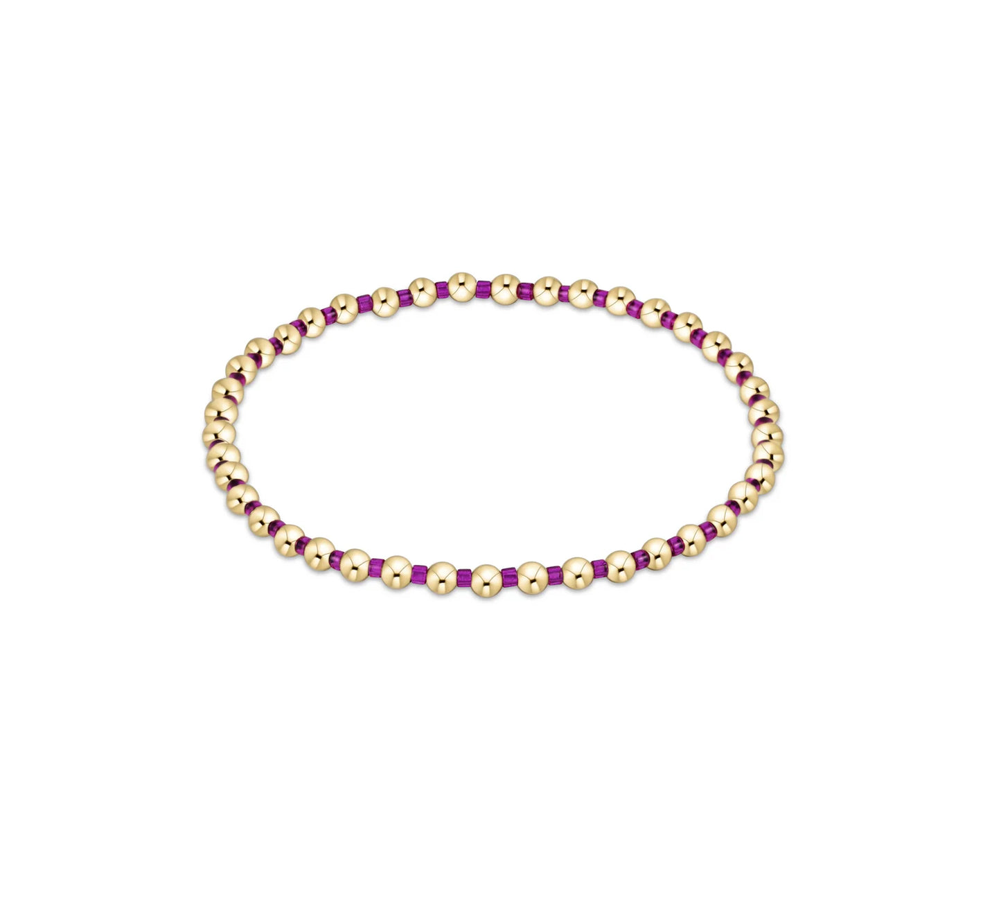 ENewton/ Hope Grateful Bracelet- Fuchsia