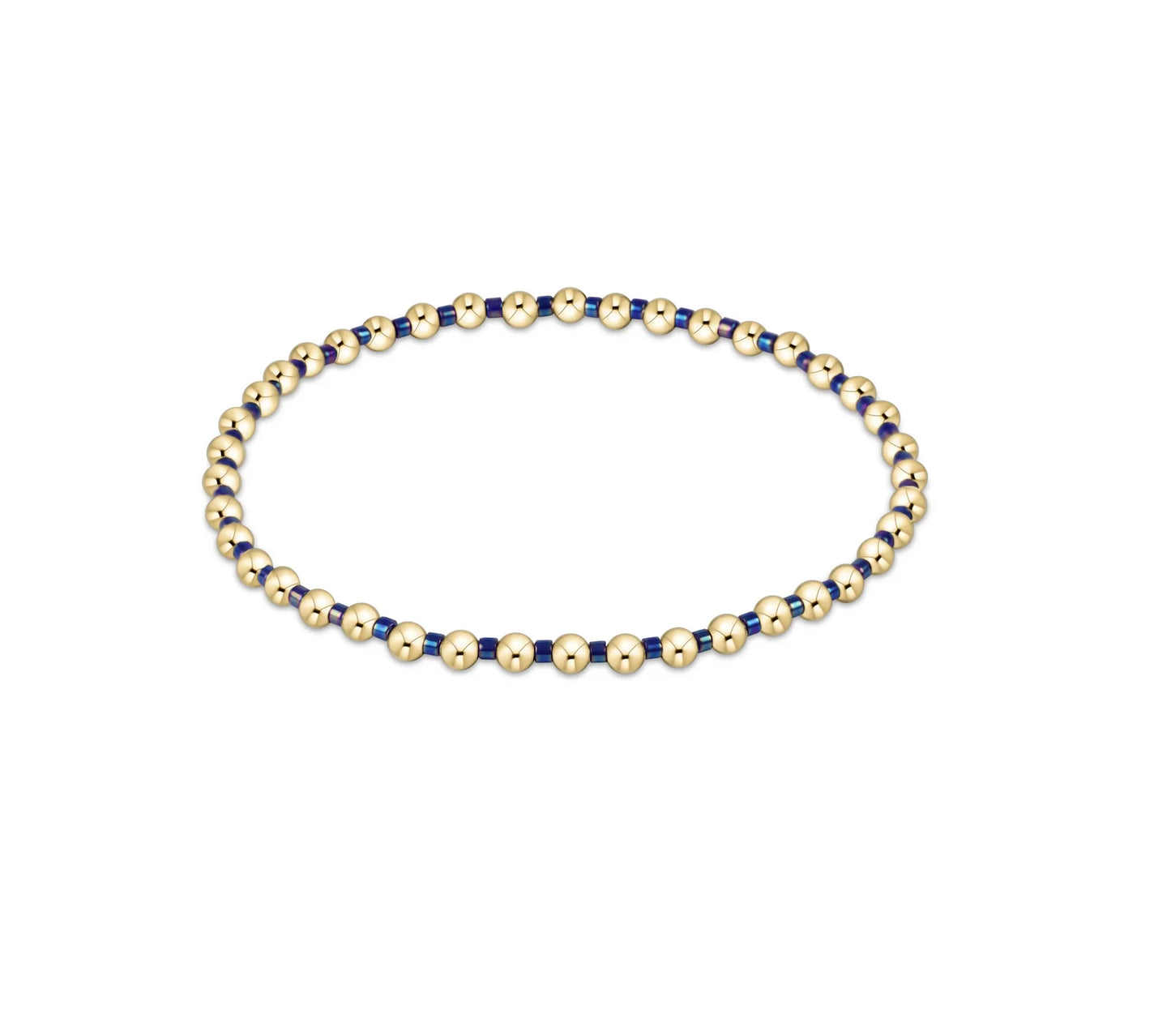 ENewton/ Hope Grateful Bracelet-Blue Metallic