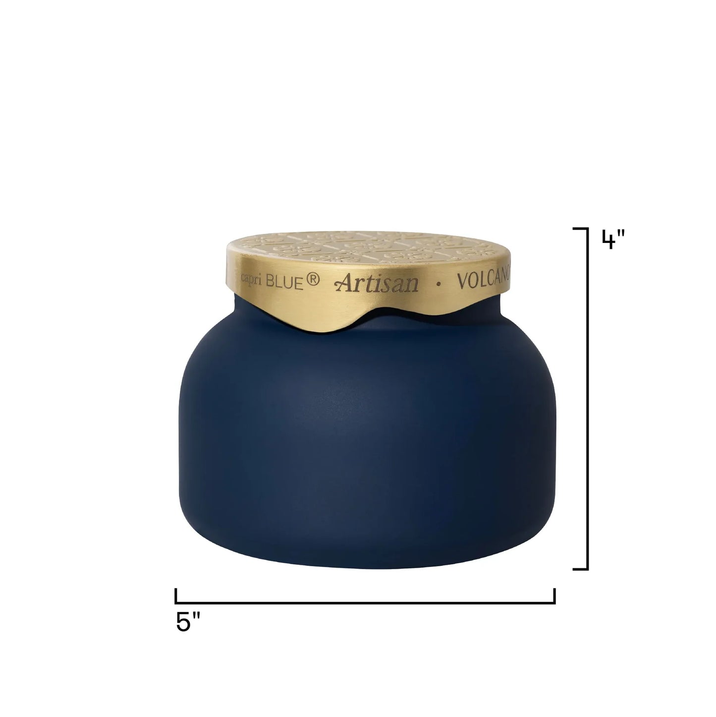 Capri Blue/ Artisan Terrazza Velluto Signature Candle/ Volcano