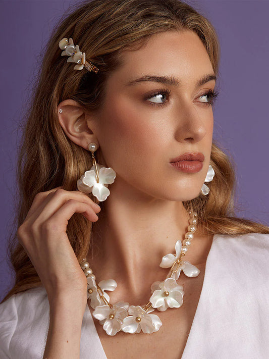 The Bloomlight Drop Link Earring