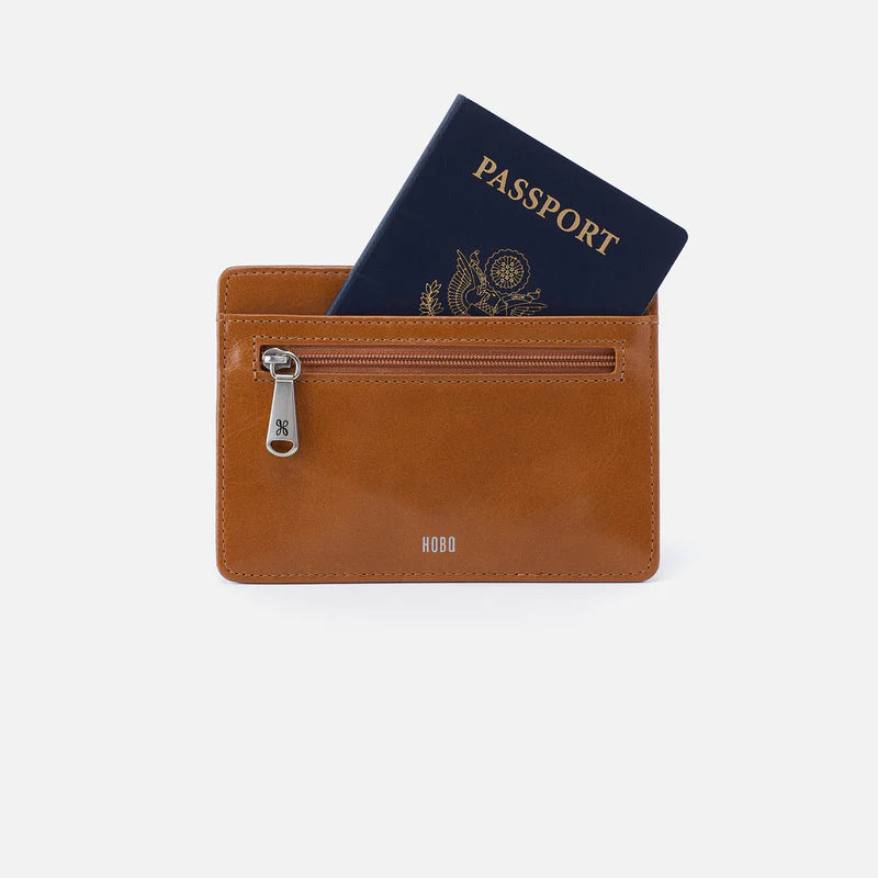 HOBO/ Euro Slide Card Case/ Truffle