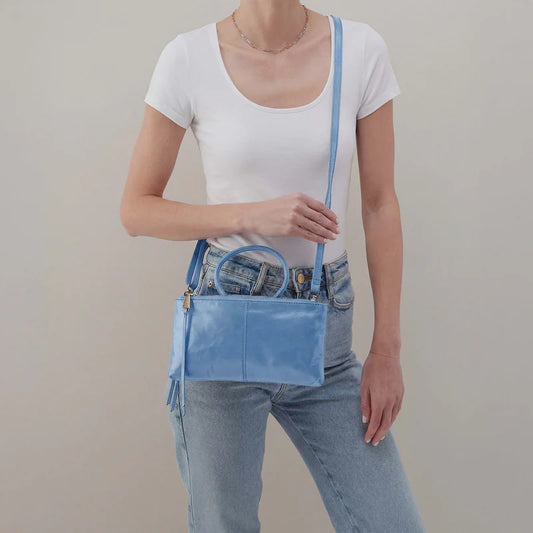 HOBO/ The Sable Crossbody/ Faded Denim