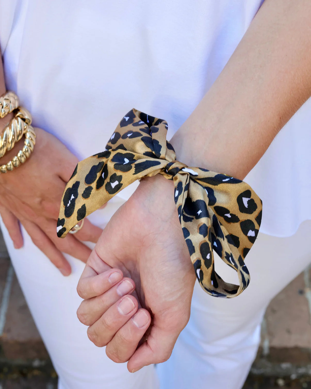 The Sedgefield Scarf Bracelet/ Cheetah