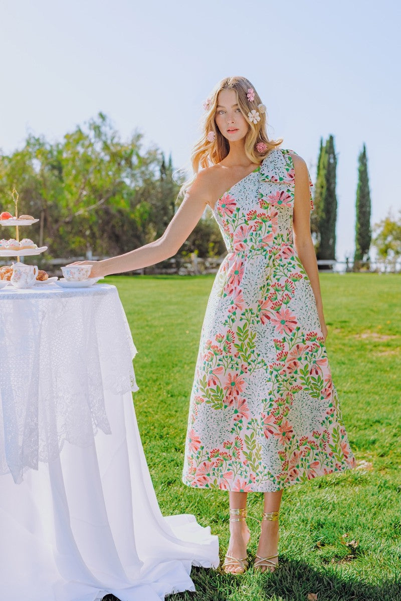 The Junie Jacquard Dress