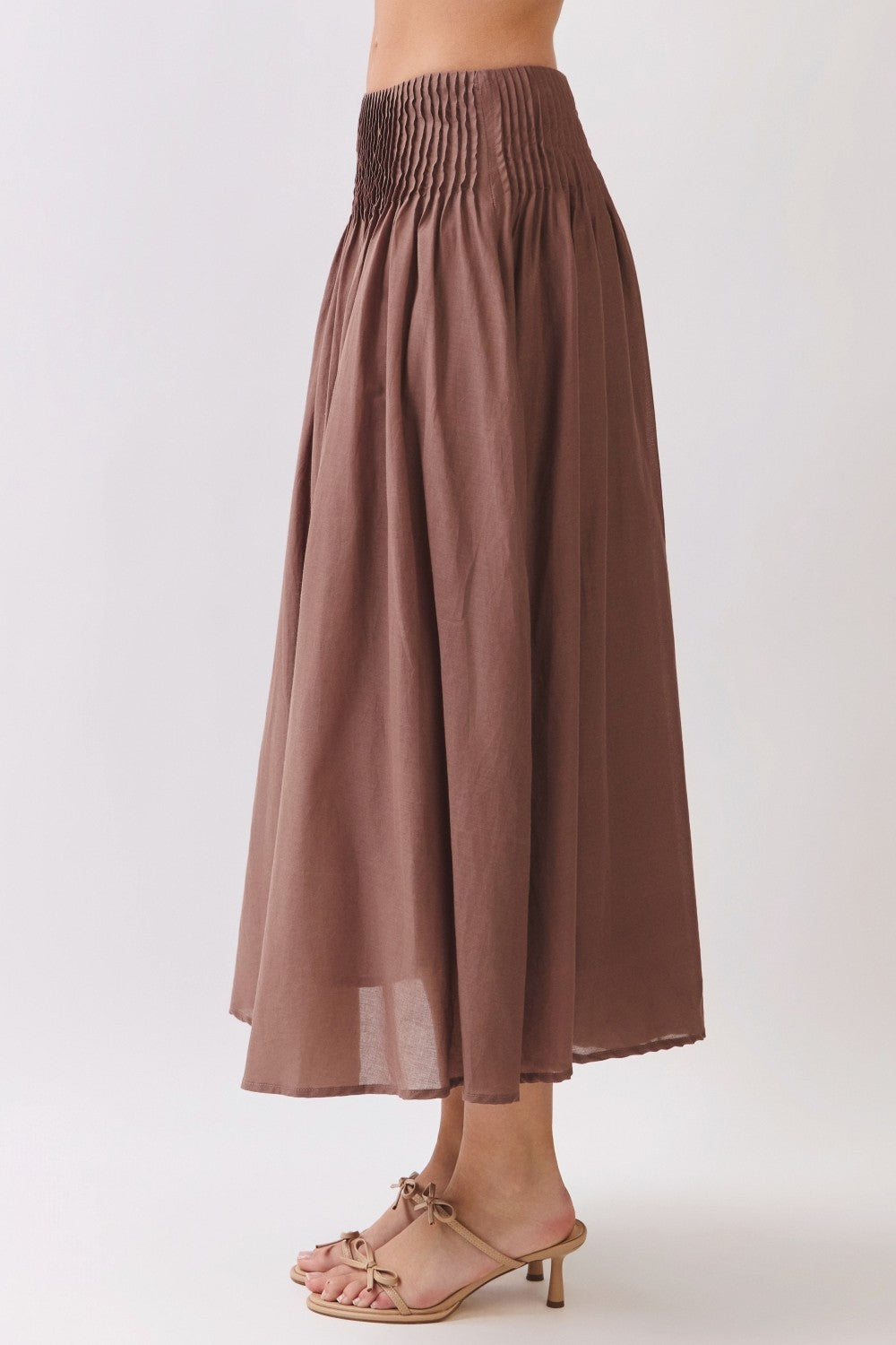 The Pippin Pintuck Skirt