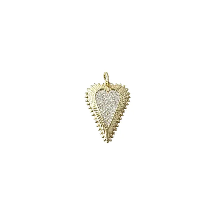 The Zuri Heart Charm