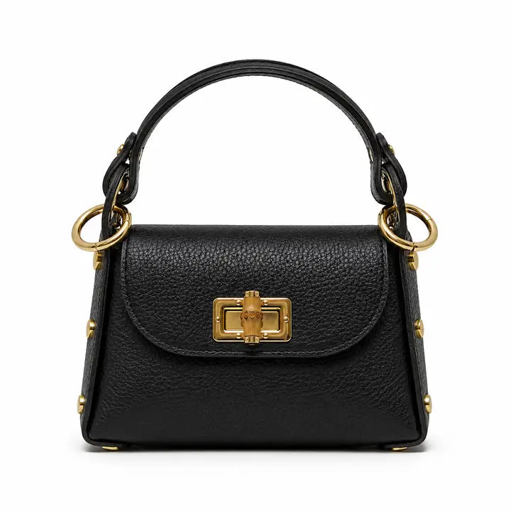 The Bollie Bamboo Bag/ Black