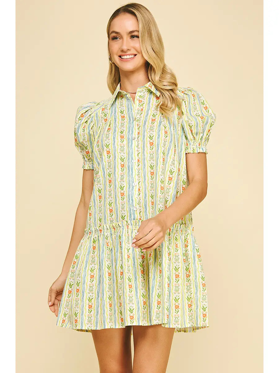The French Floral Dress
