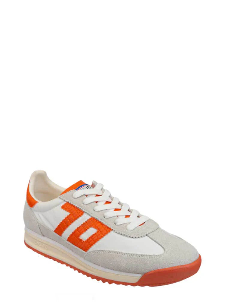 Back 70/ Barkley Jogger/ White + Orange