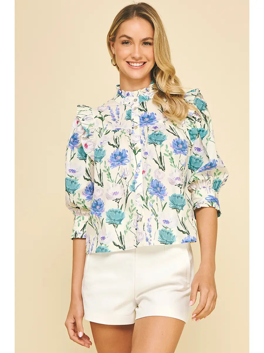 The Fella Floral Top