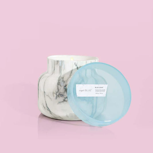 Capri Blue/ Blue Jean/ 19 oz/ Modern Marble