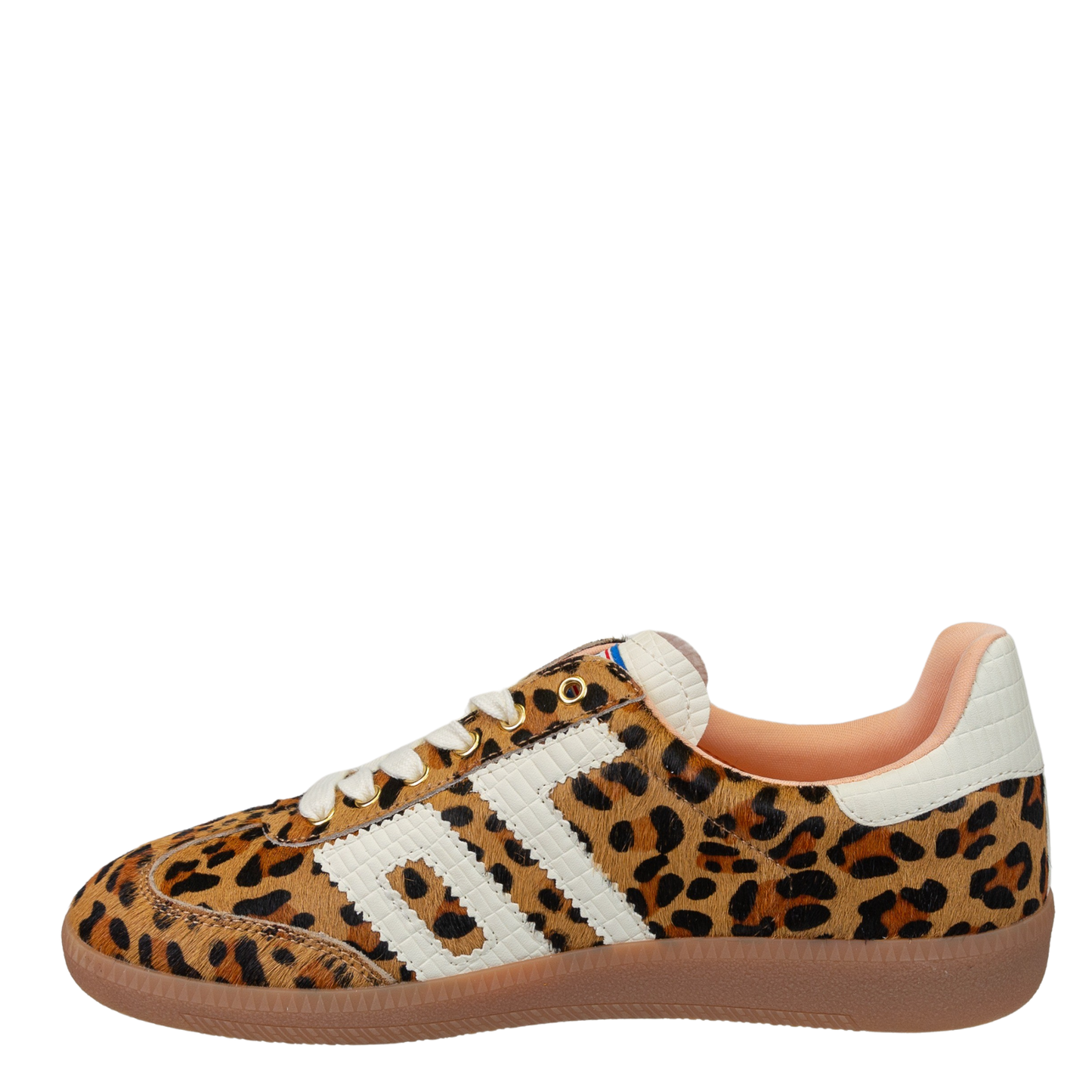 CLOUD in LEOPARD CAMEL WHITE, left view