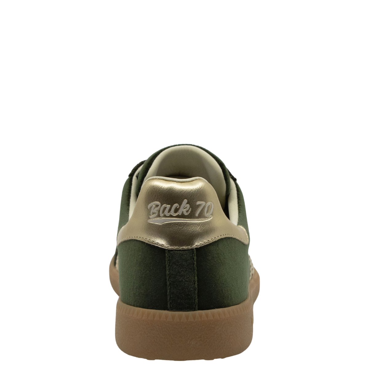CLOUD W26 in VELVET OLIVE GOLD, back view