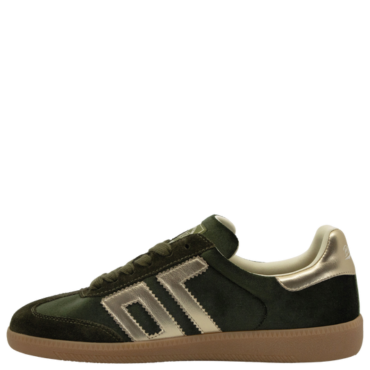 CLOUD W26 in VELVET OLIVE GOLD, left view
