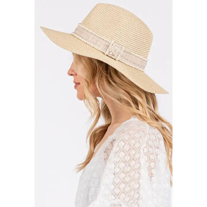 The Tiff Tweed Sun Hat