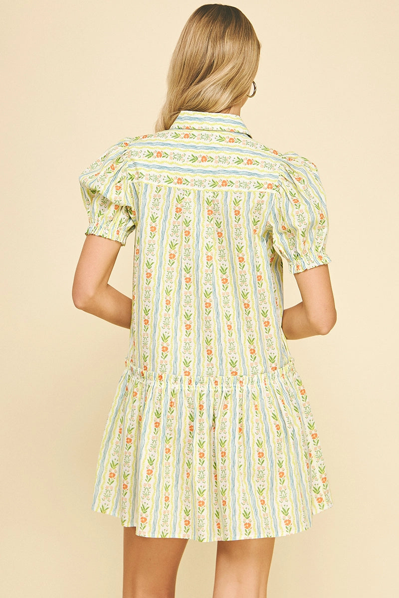 The French Floral Dress