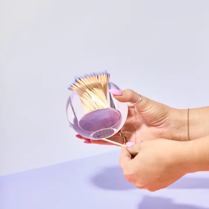 Tart by Taylor/ Acrylic Match Striker/ Lavender