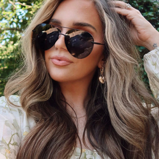 Diff/ Lenox Sunglasses/ Black + Grey