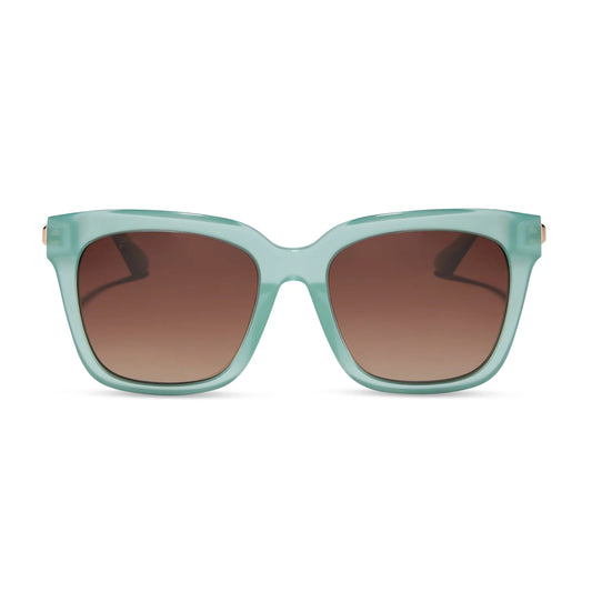 Diff/ Bella Sunglasses/ Aquatic Awe + Brown Gradient