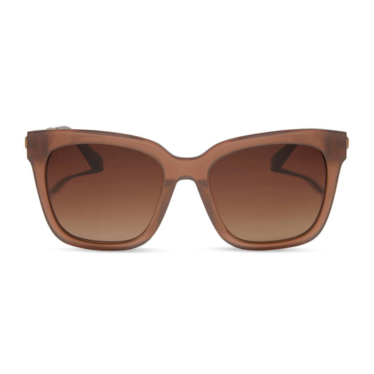 Diff/ Bella Sunglasses/ Macchiato + Brown Gradient