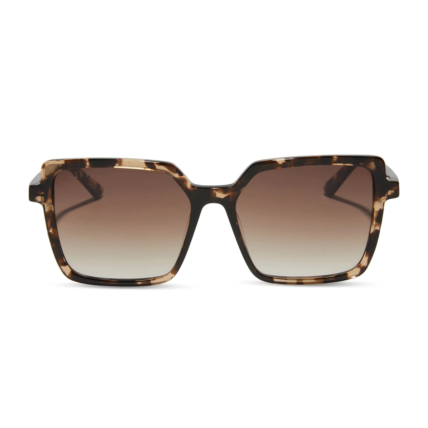 Diff/ Esme Sunglasses/ Espresso Tortoise + Brown Gradient