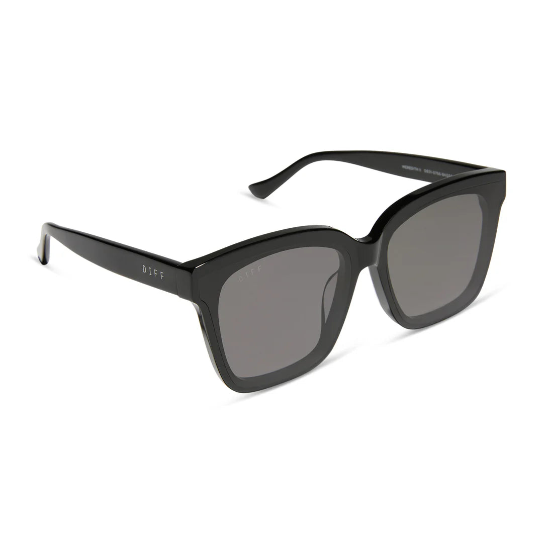DIFF/ Meredith II Sunglasses/ Black + Grey
