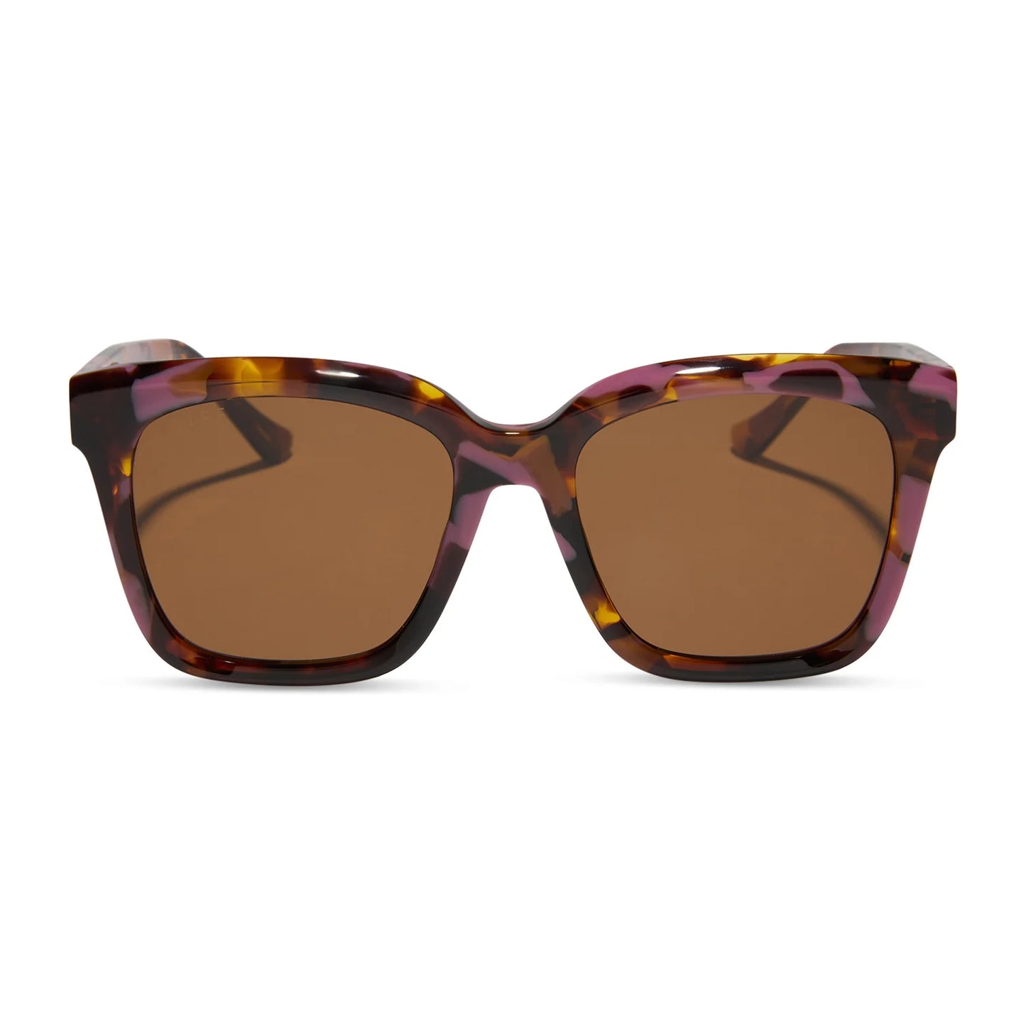 Diff/ Meredith Sunglasses/ Torino Tortoise + Brown