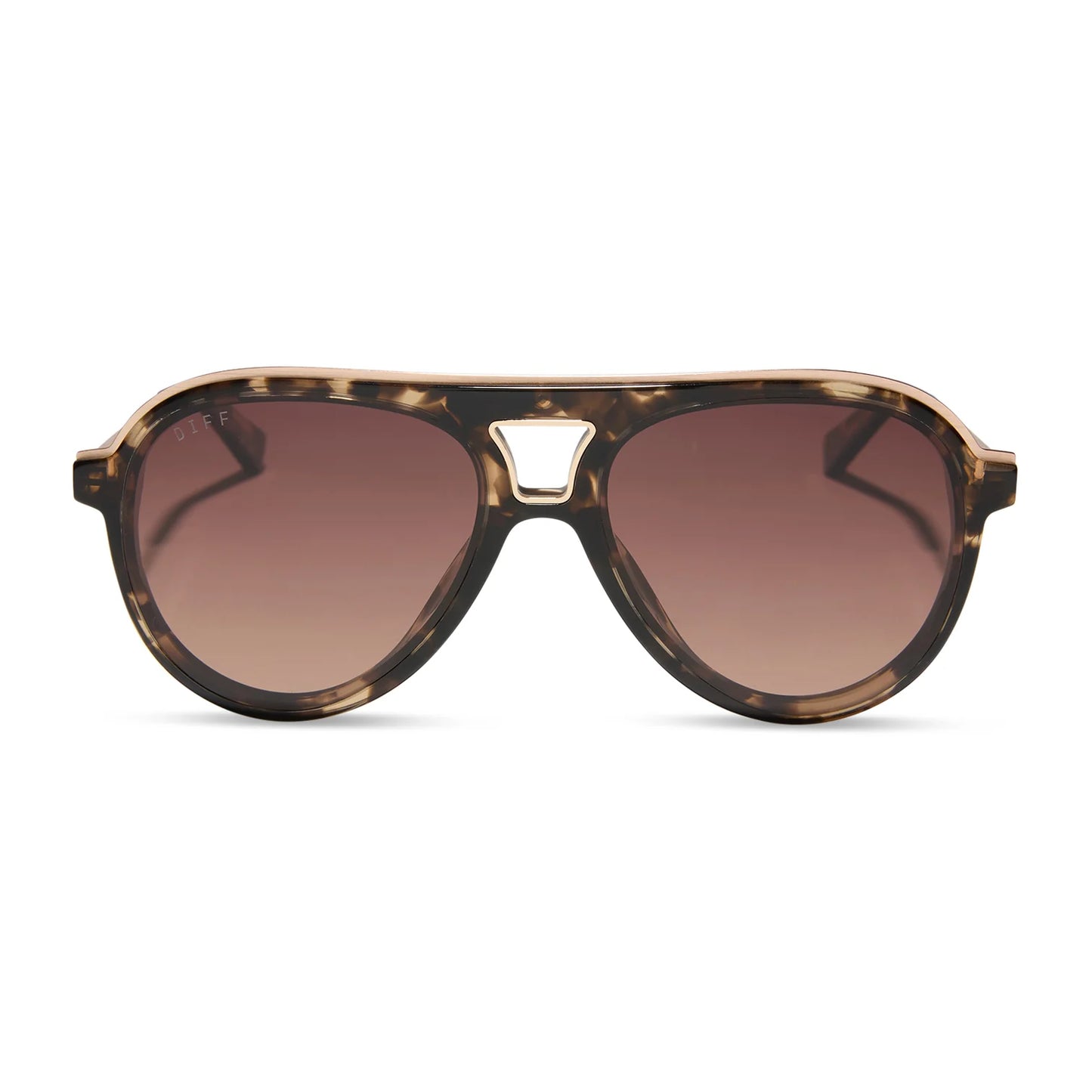 Diff/ Tosca III Sunglasses/ Espresso Tortoise