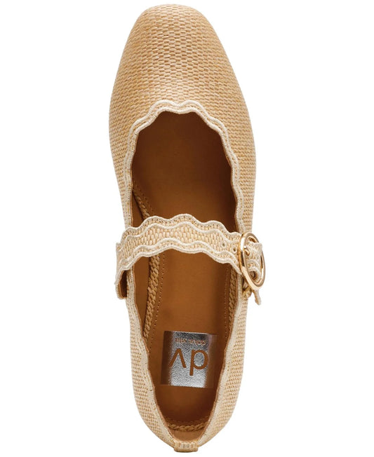 DV/ The Meloria Mary Jane Flat/ Raffia