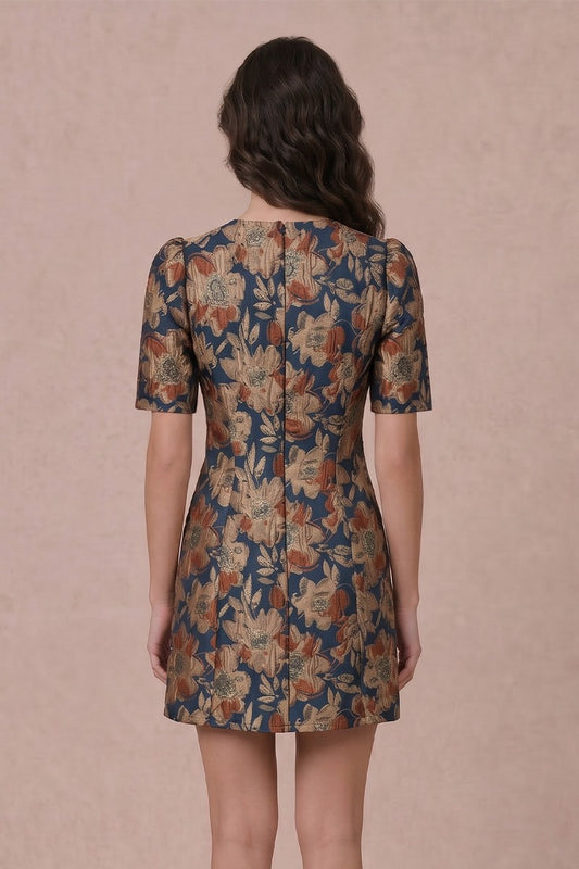 The Jenna Jacquared Dress