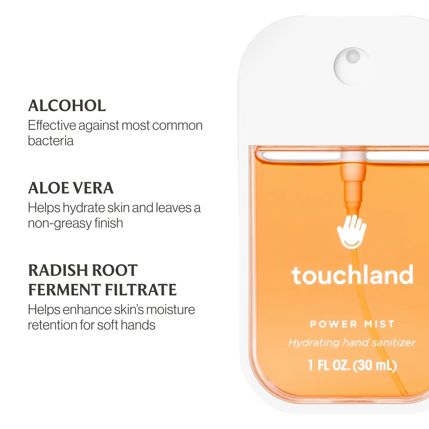 Touchland/ Hydrating Hand Sanitizer/ Velvet Peach