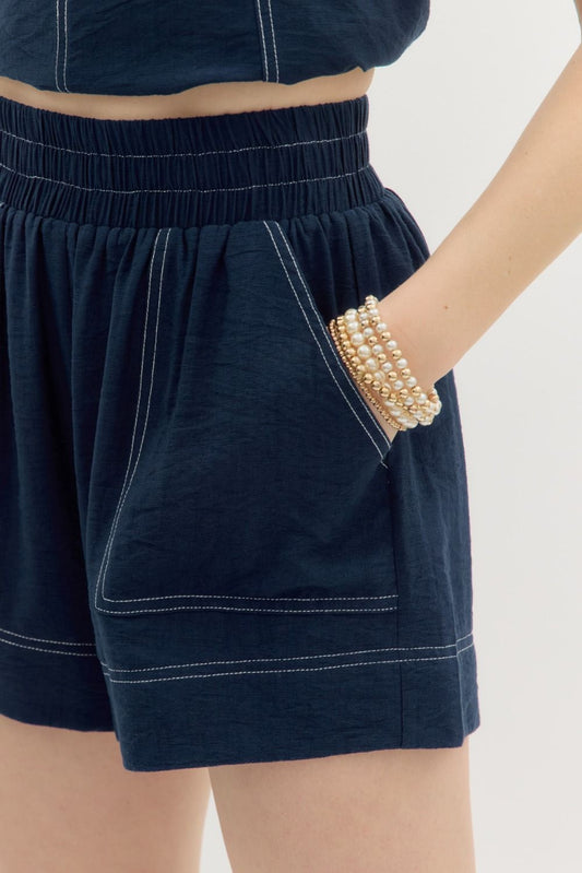 The Sarlie Stitched Short/ FINAL SALE