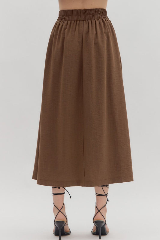 The Eva Espresso Skirt