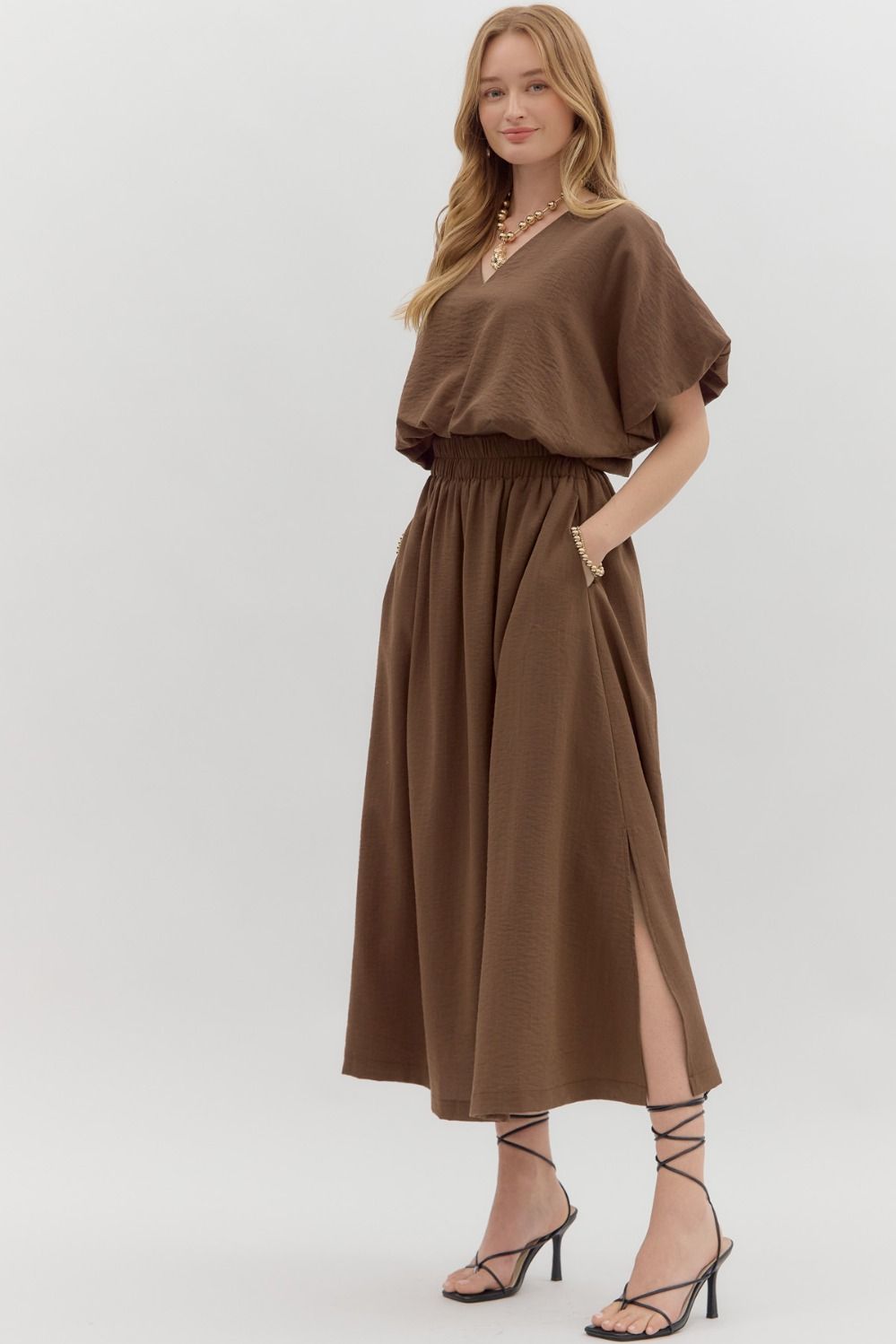 The Eva Espresso Skirt