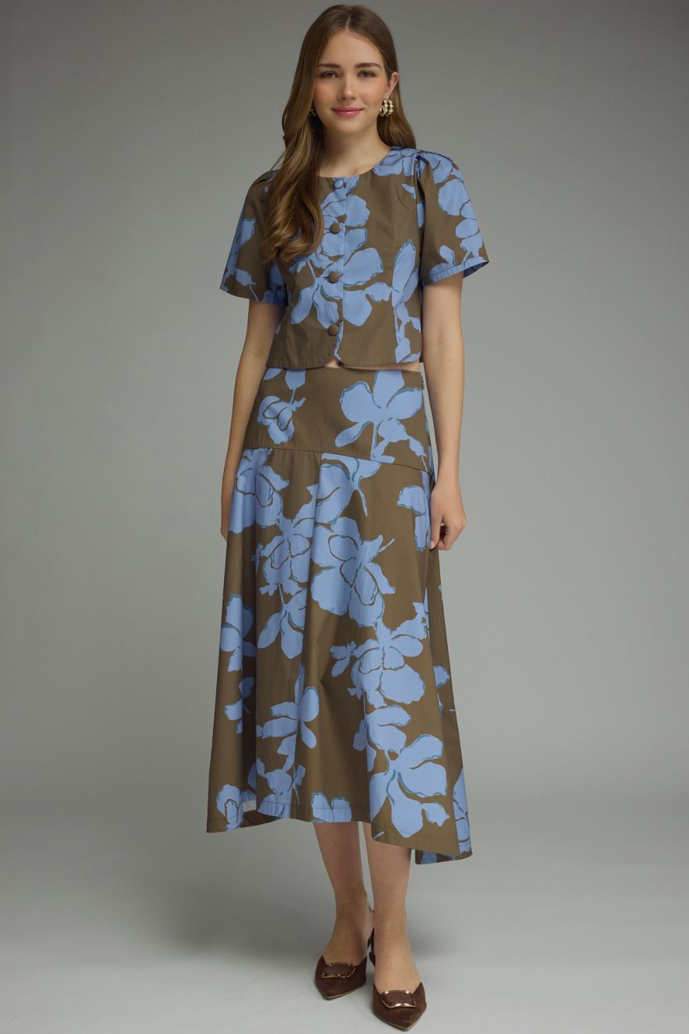 The Fallyn Floral Skirt