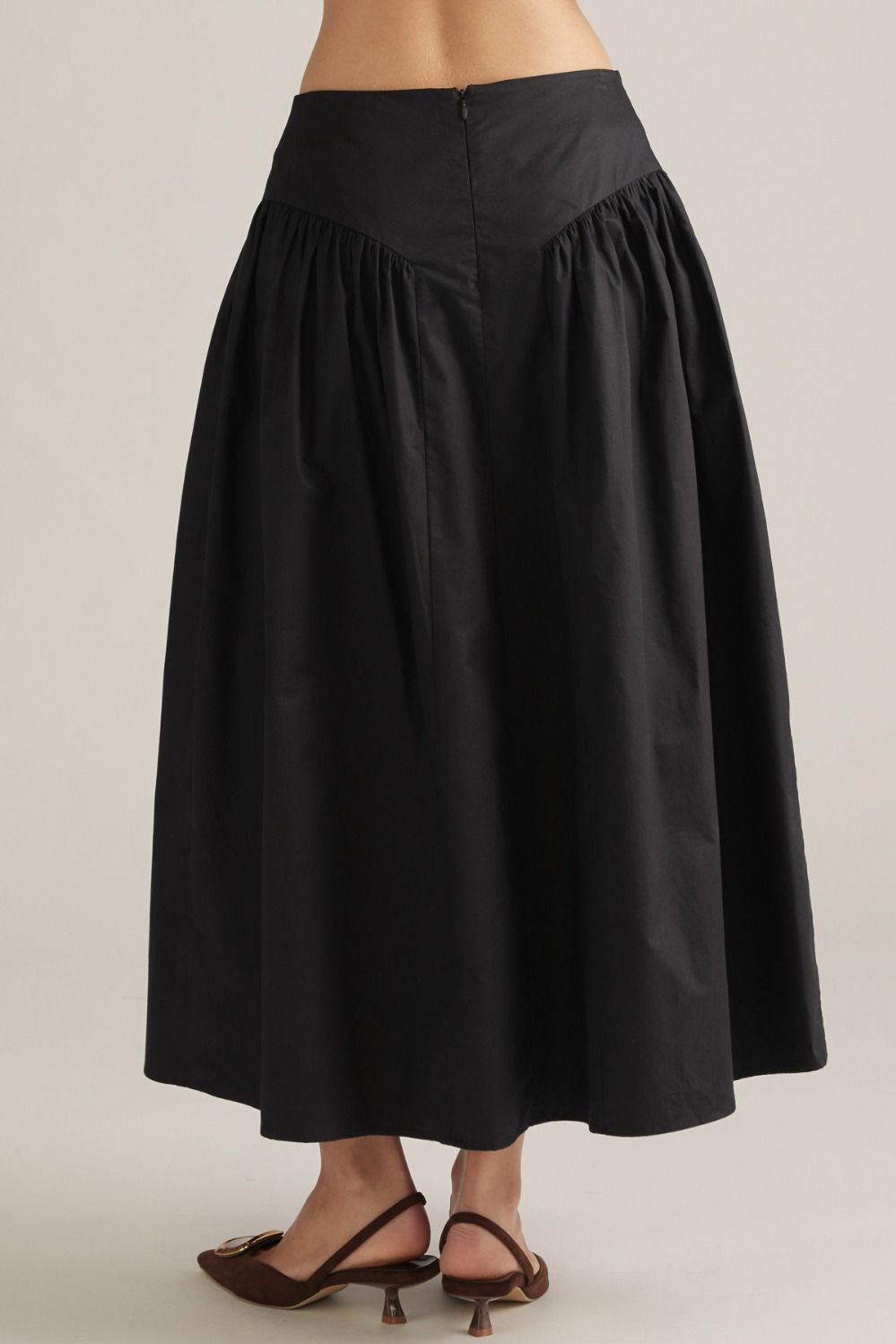 The Perry Poplin Skirt